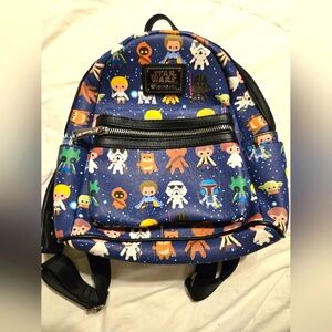 Disney's Star Wars Characters Loungefly Backpack
